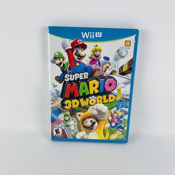 Nintendo Wii U Super Mario 3D World Complete With Manual Tested Working - Picture 2 of 14